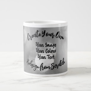 Grande Tasse Créez votre propre couleur/conception personnalisé