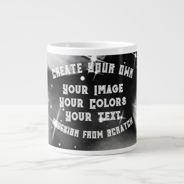 Grande Tasse Créez votre propre personnalisation (Devant)
