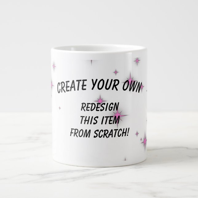 Grande Tasse Créez votre propre personnalisation (Devant)