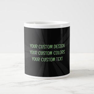 Grande Tasse Créez votre propre personnalisation personnalisée