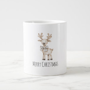 Grande Tasse Crème biologique Tan Reinder Noël