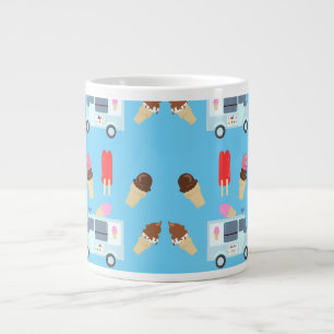 Grande Tasse Crème glacée et Motif de camion
