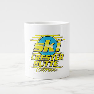 Grande Tasse Crested Butte Colorado logo ski 80s