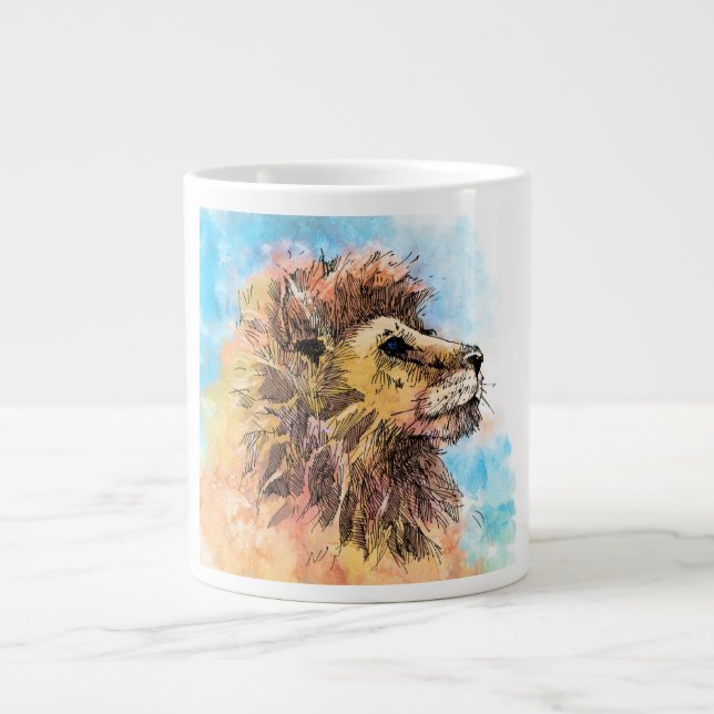 Grande Tasse Croire à la viande de spécialité (Devant)