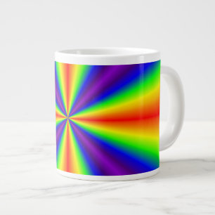 Grande Tasse Croix arc-en-ciel