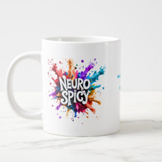 Grande Tasse custom / personalised NEUROSPICY neurodiversity 