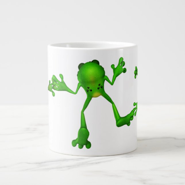 Grande Tasse Cute Froggy verte (Devant)