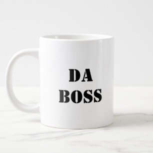 Grande Tasse Da Boss Funny Company Manager Nouveauté