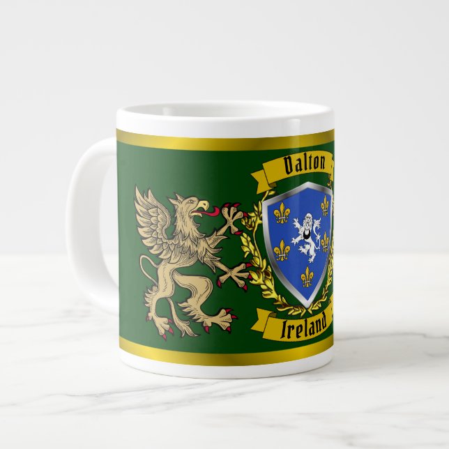 Grande Tasse Dalton Irish Shield & Griffins (Devant gauche)