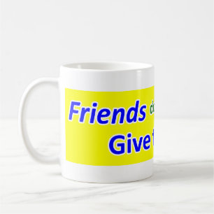 Grande tasse d'amis