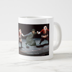 Grande Tasse Dancin' Santas & Chassid