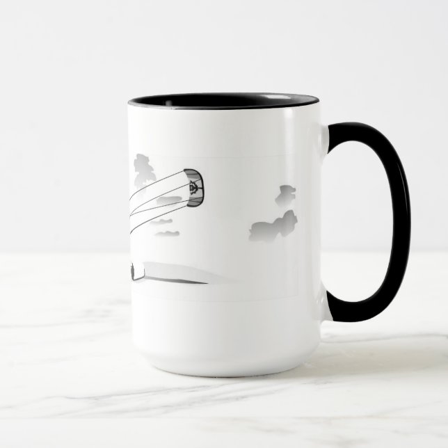 Grande tasse de café - kitesurf (Droite)