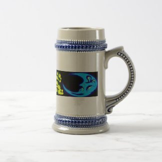 Grande tasse de lune bleue