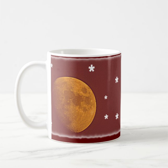 Grande tasse de lune d'or (Gauche)