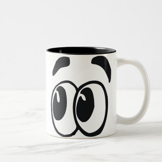 Grande tasse de yeux (Droit)