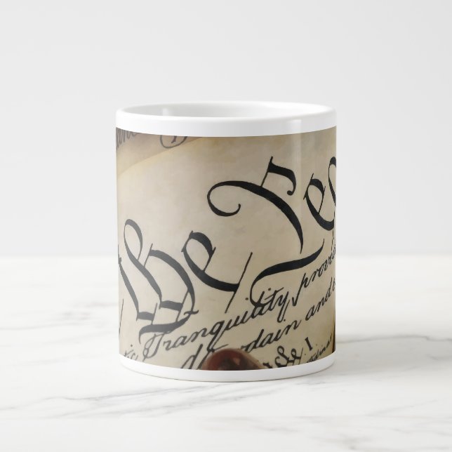 Grande Tasse Déclaration d'indépendance (Devant)