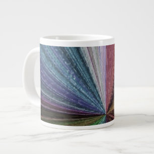 Grande Tasse Dégradé circulaire Terre arc-en-ciel