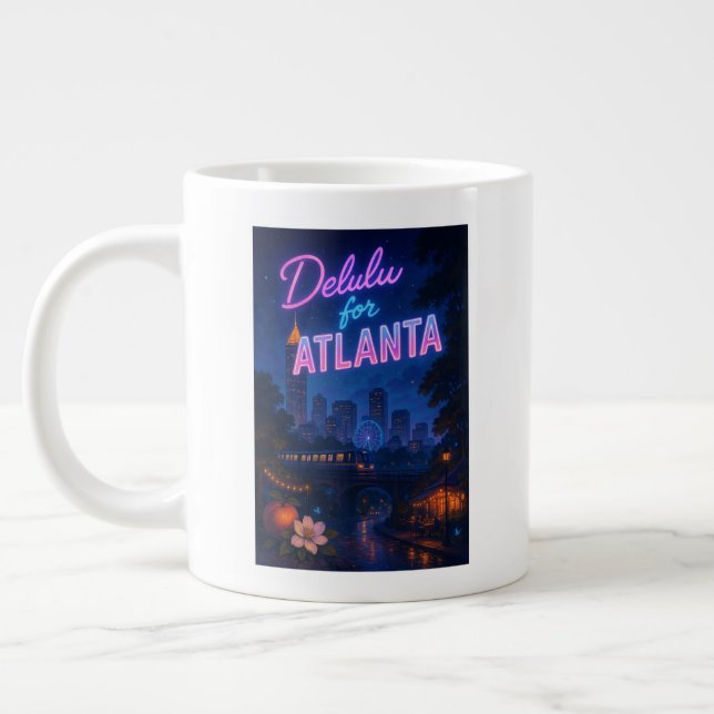 Grande Tasse Delulu pour Atlanta (Gauche)