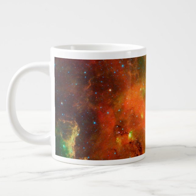 Grande Tasse Des Clusters D'Étoiles Dans La Nebula Nord-América (Gauche)