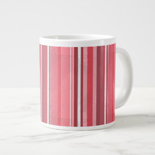Grande Tasse Des rayures roses et puantes