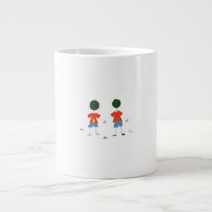 GRANDE TASSE DEUX CHIFFRES DE STICK.