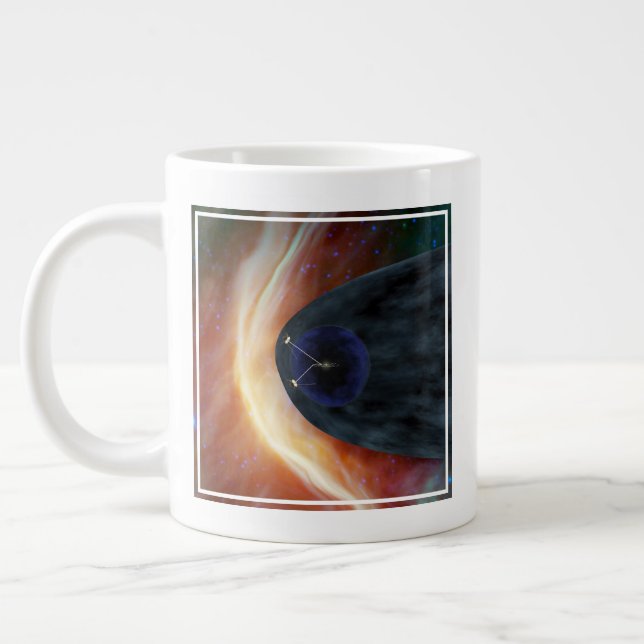 Grande Tasse Deux Voyageurs Spacecraft Explorer L'Espace Turbul (Gauche)