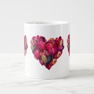 Grande Tasse Dieu dit que je suis une fille chrétienne à noeud