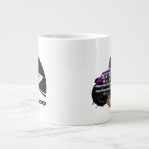 Grande Tasse DigiRods Rat Rod Racer Purple 4x4 Hors route