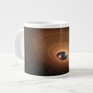 Grande Tasse Disque D'Étoiles De Matériel Dusty