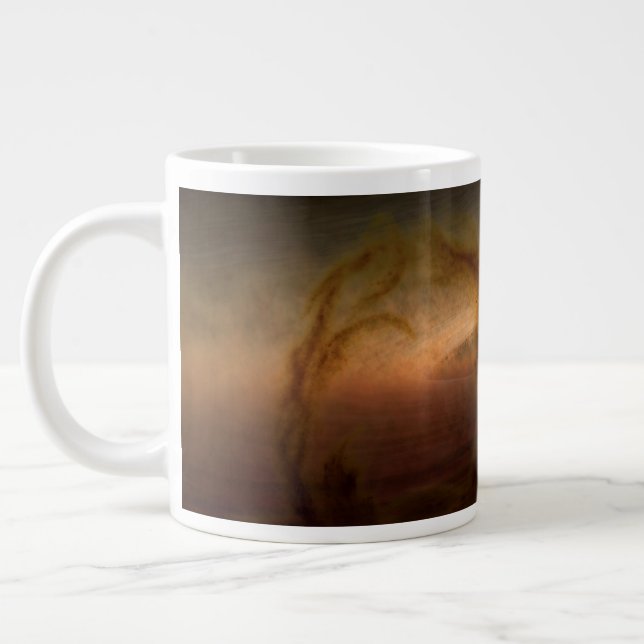 Grande Tasse Disques De Matériel De Forme Planète Circulant Les (Gauche)