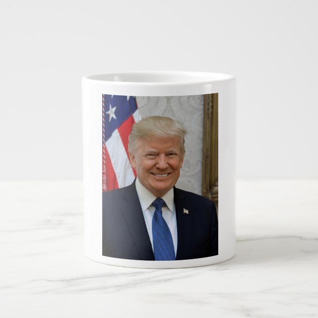 Grande Tasse Donald Trump Président des États-Unis Maison Blanc (Devant)