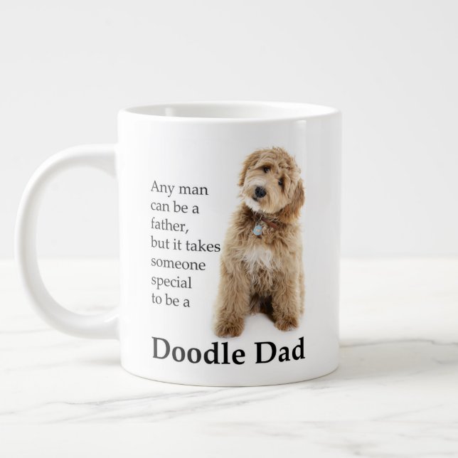 Grande Tasse Doodle Chien Papa (Gauche)