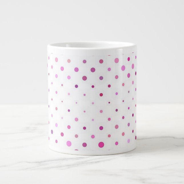 Grande Tasse Dot et plaisir (Devant)