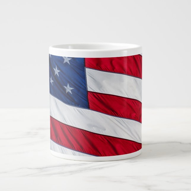 Grande Tasse Drapeau américain (Devant)