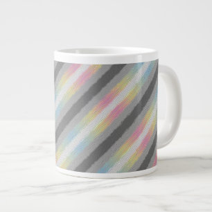 Grande Tasse Drapeau de fierté Demifluid Abstrait Groovy Boho T
