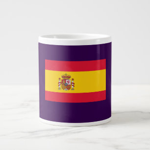 Grande Tasse Drapeau de l'Espagne – Conception classique de fie