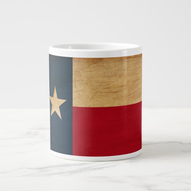 Grande Tasse Drapeau du Texas (Devant)