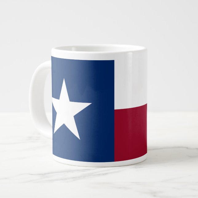 Grande Tasse Drapeau du Texas (Devant gauche)