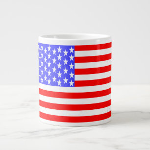 Grande Tasse Drapeau USA entièrement imprimé