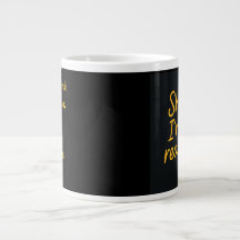 Drôle café Mug-D'abord je bois le café