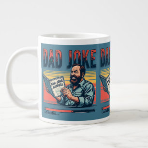 Grande Tasse Drôle Papa plaisanter Humour rétro Vintage esthéti