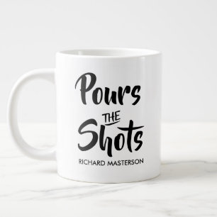 Grande Tasse Drôle Pours Les Tirs Appelle Les Tirs