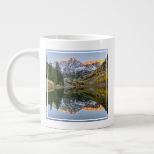 Grande Tasse Eau Maroon Bells Lake Aspen Trees