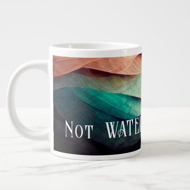 Grande Tasse Eau non aquarelle (Gauche)