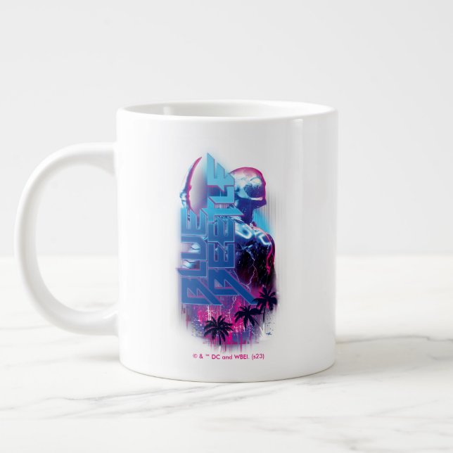 Grande Tasse Éclairage de la ville rétrovague de dendroctones b (Gauche)