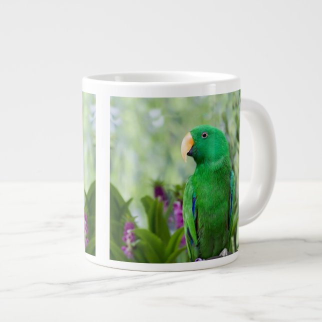 Grande Tasse Eclectus Parrot Homme (Devant droit)