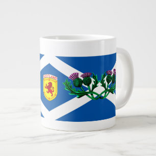 Grande Tasse Écosse, Lion rampant, Drapeau ancien, chardon