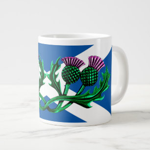 Grande Tasse Ecosse, Saint Andrews, Ancien drapeau, chardon