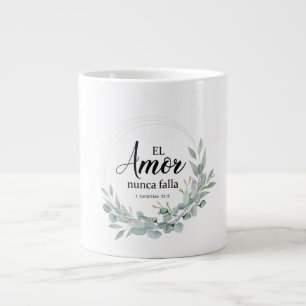 GRANDE TASSE EL AMOR NUNCA FALLA