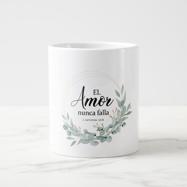GRANDE TASSE EL AMOR NUNCA FALLA (Devant)